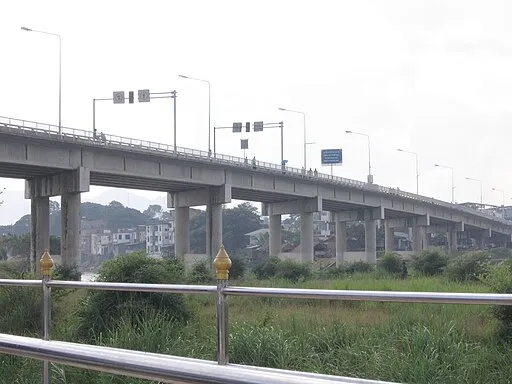 Thai-Myanmar friendship bridge